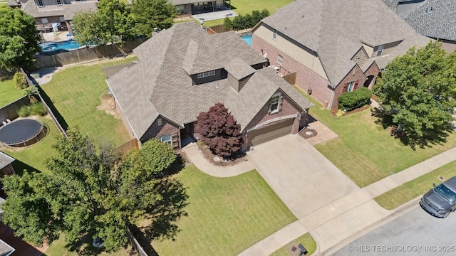 16410 E 49th St, Tulsa, OK 74134 - view of subject property featuring a pool area