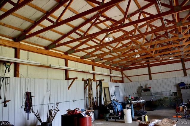27855 S 170th Rd, Henryetta, OK 74437 - garage featuring metal wall