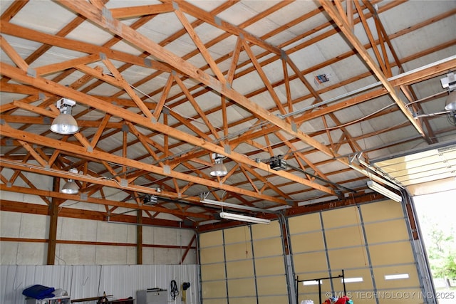 27855 S 170th Rd, Henryetta, OK 74437 - garage with metal wall