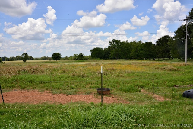 27855 S 170th Rd, Henryetta, OK 74437 - view of yard featuring a view of rural / pastoral area