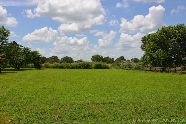 27855 S 170th Rd, Henryetta, OK 74437 - view of yard