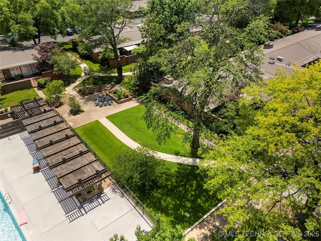 aerial view
