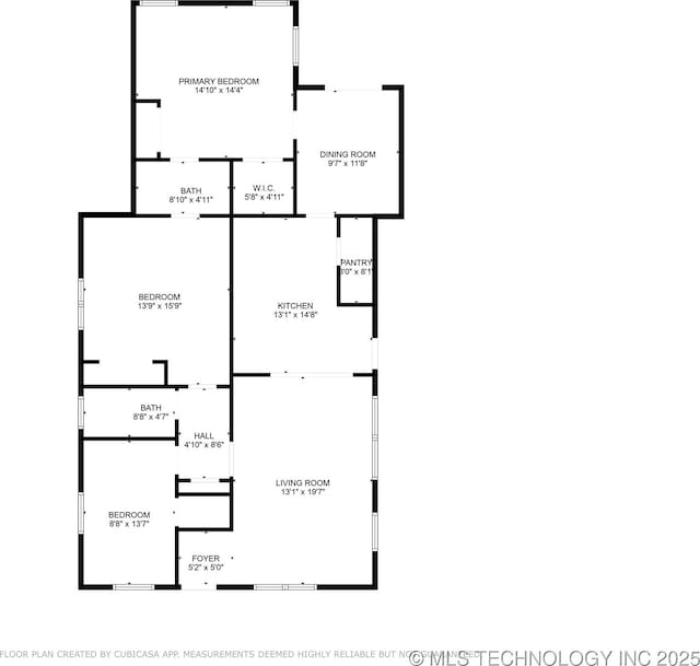 606 Goingsnake St, Tahlequah, OK 74464 - view of room layout