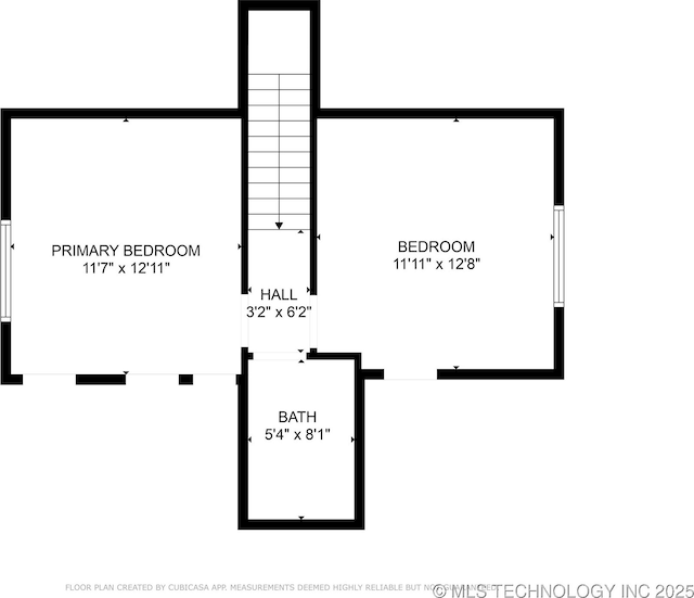 1105 S Maple Ave, Tahlequah, OK 74464 - view of home floor plan