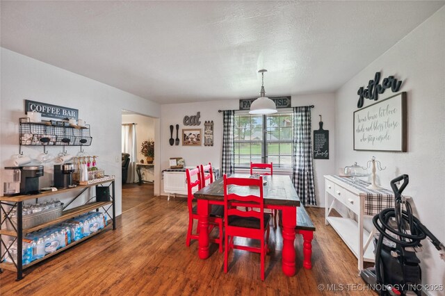 1105 S Maple Ave, Tahlequah, OK 74464 - dining room with wood finished floors