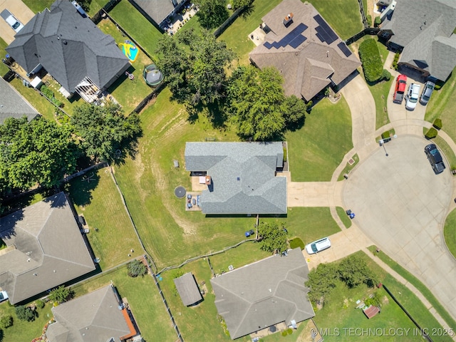 1604 W Los Angeles Cir, Broken Arrow, OK 74011 - aerial perspective of suburban area