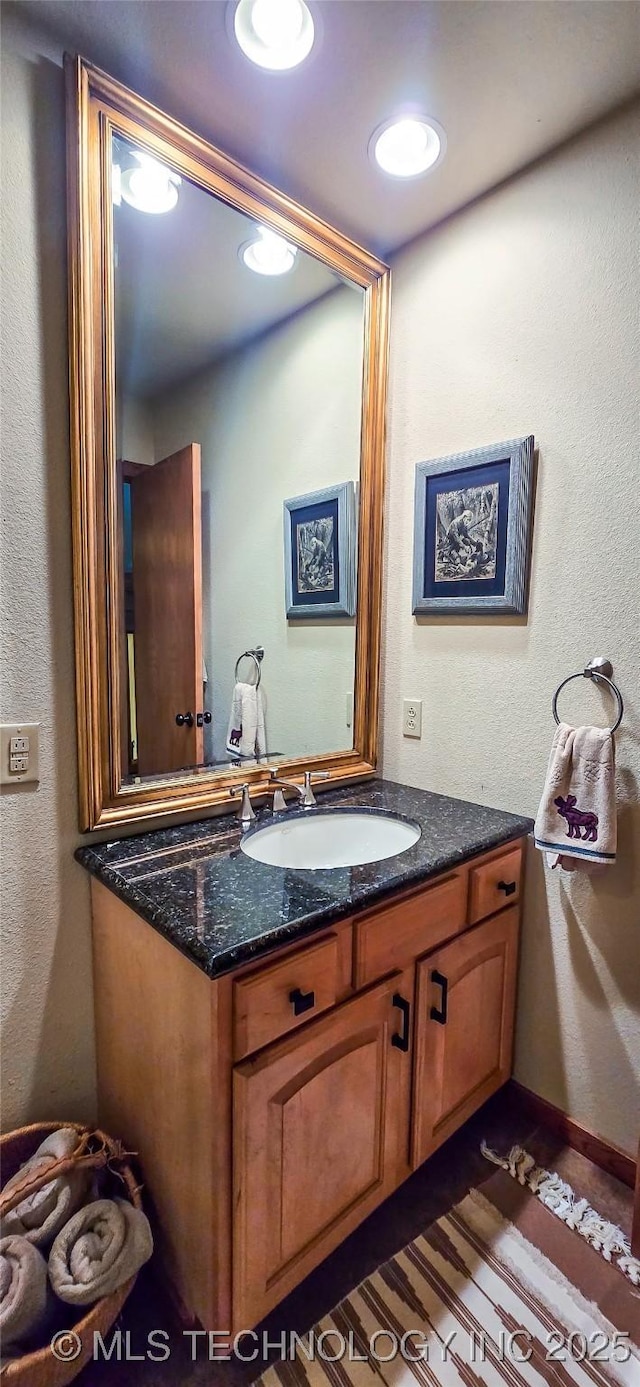 117189 S 4238th Rd, Eufaula, OK 74432 - bathroom featuring vanity