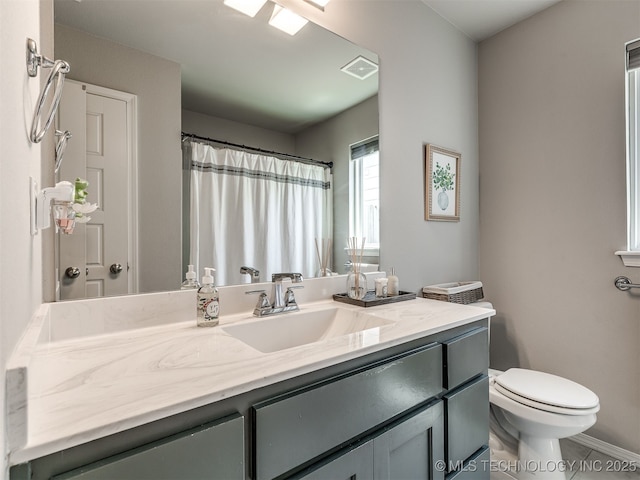 2008 E Union St, Broken Arrow, OK 74011 - full bathroom featuring vanity and toilet
