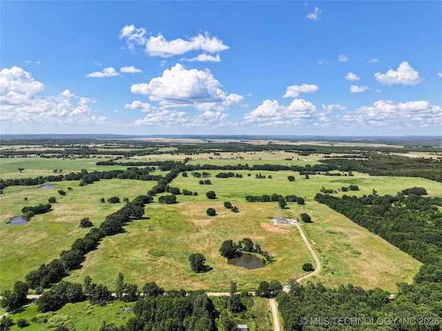 14629 E 233rd St S, Webbers Falls, OK 74470 - overview of rural landscape