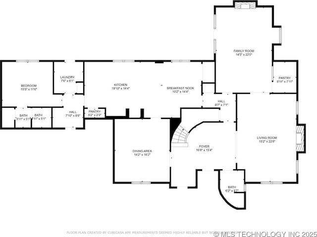 5824 S Louisville Ave, Tulsa, OK 74135 - view of room layout