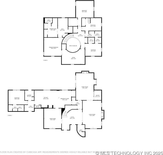 5824 S Louisville Ave, Tulsa, OK 74135 - view of property floor plan