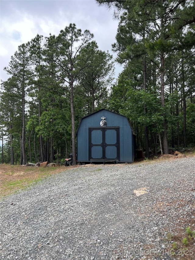 13425 SW 1025th Ave, Tuskahoma, OK 74571 - view of shed