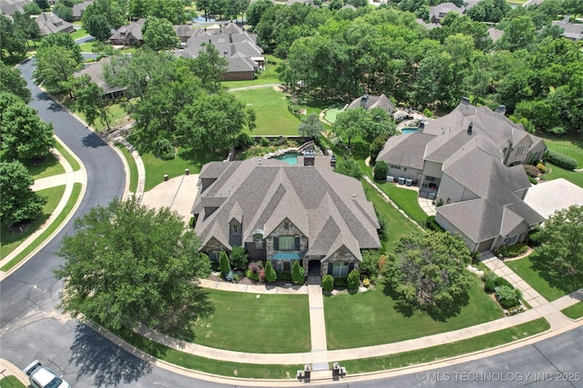 509 E Glendale St, Broken Arrow, OK 74011 - aerial view of property's location featuring nearby suburban area