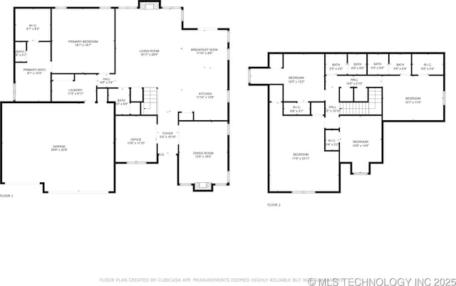 4005 Frontier Rd, Sapulpa, OK 74066 - view of home floor plan