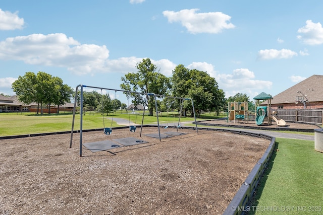 3604 W 109th St S, Jenks, OK 74037 - view of communal playground