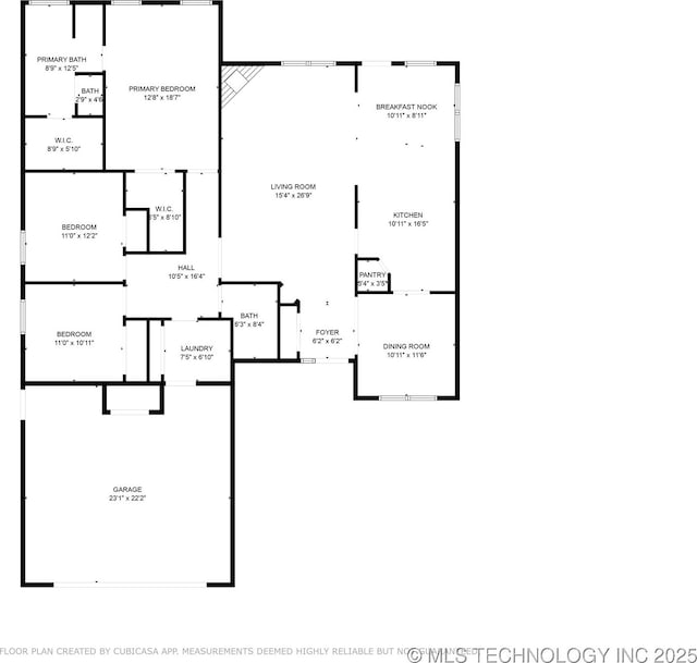 4728 S 196th Ave E, Broken Arrow, OK 74014 - view of property floor plan