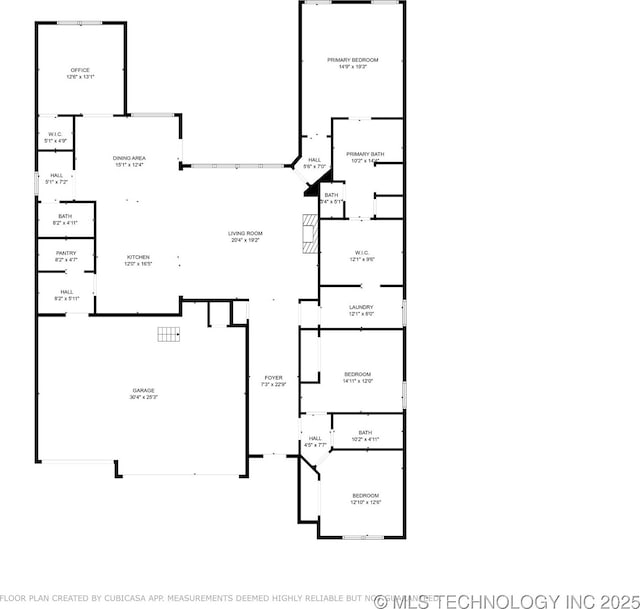 11029 S Kennedy St, Jenks, OK 74037 - view of home floor plan
