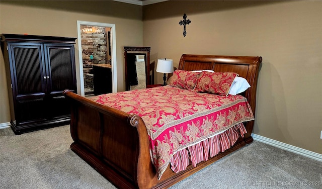 6865 Wilson St, Durant, OK 74701 - carpeted bedroom with baseboards
