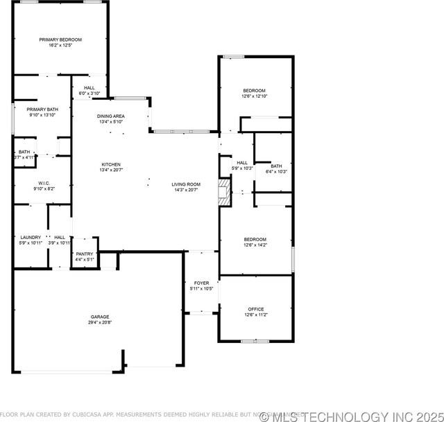 5906 E 126th Pl S, Bixby, OK 74008 - view of room layout