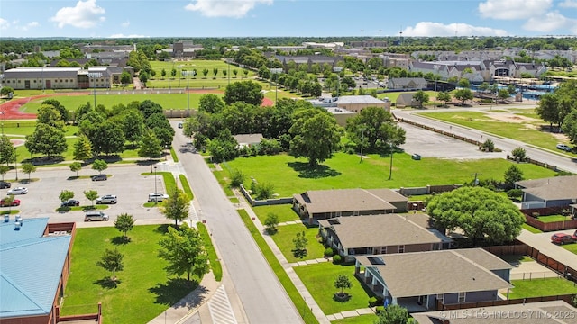 2610 E 5th Pl, Tulsa, OK 74104 - aerial perspective of suburban area