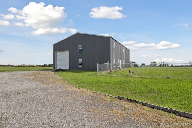 8120 E 112th St, Owasso, OK 74055 - view of outdoor structure featuring gravel driveway