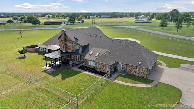 8120 E 112th St, Owasso, OK 74055 - overview of rural landscape with a pastoral area