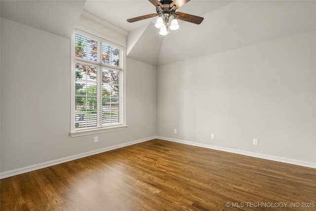 3712 W 107th Ct, Jenks, OK 74037 - empty room featuring wood finished floors and ceiling fan