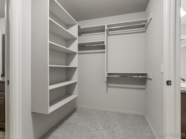 3712 W 107th Ct, Jenks, OK 74037 - spacious closet featuring carpet floors