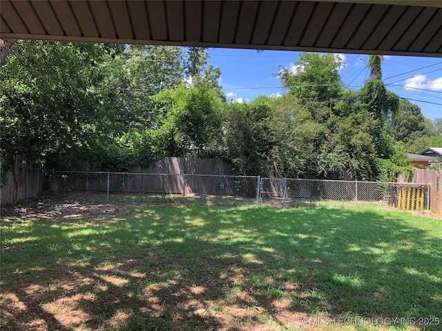 20529 E 4th St, Tulsa, OK 74108 - view of fenced backyard