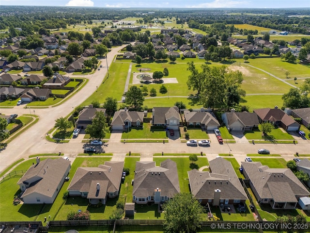 3220 N 3rd Pl, Broken Arrow, OK 74012 - aerial view of residential area