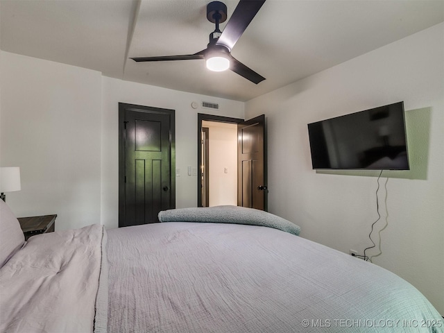 11 Port Duncan, Afton, OK 74331 - bedroom with a ceiling fan