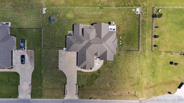 7003 E 88th St N, Owasso, OK 74055 - drone / aerial view
