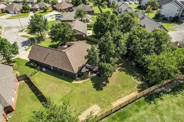 14900 E 88th St N, Owasso, OK 74055 - aerial perspective of suburban area