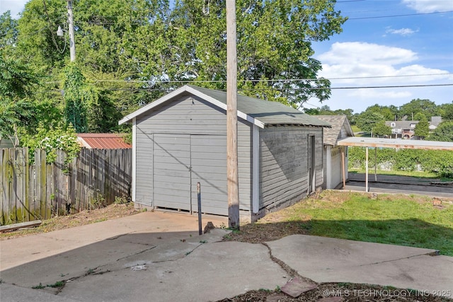 212 S Phoenix Ave, Tulsa, OK 74127 - view of shed
