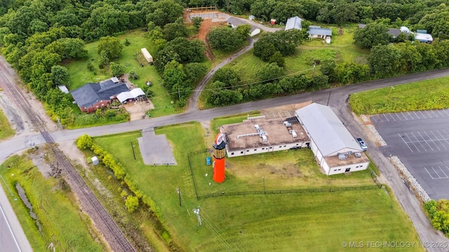10 Sahoma Lake Rd, Sapulpa, OK 74066 - aerial view of property and surrounding area