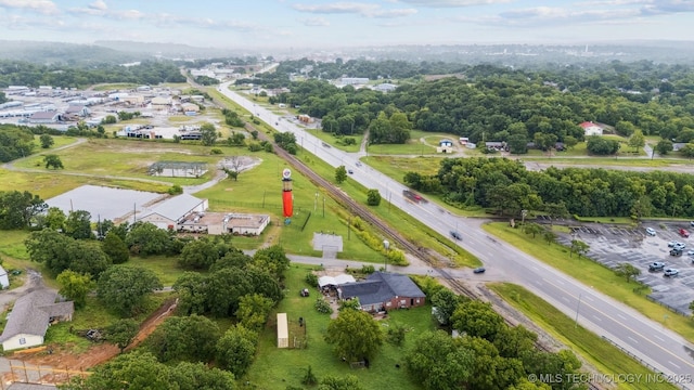 10 Sahoma Lake Rd, Sapulpa, OK 74066 - aerial view of property and surrounding area