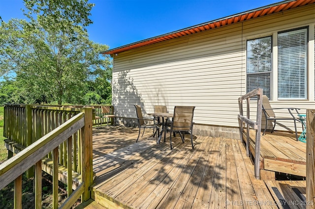 16503 S 185th E Ave, Bixby, OK 74008 - deck with outdoor dining space