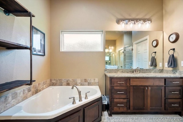 14610 N 144th E Ave, Collinsville, OK 74021 - bathroom featuring a bath and vanity