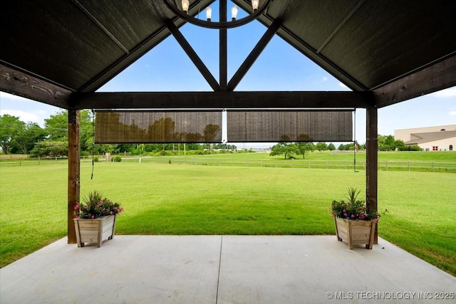 14610 N 144th E Ave, Collinsville, OK 74021 - view of yard with a patio