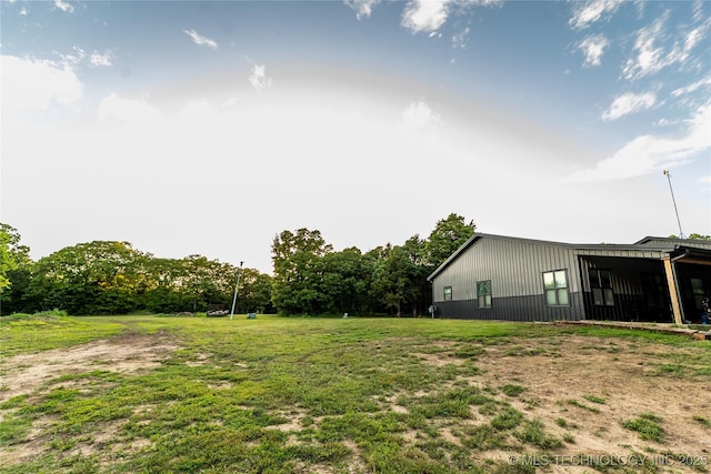 348550 E Parkside Dr, Pawnee, OK 74058 - view of grassy yard