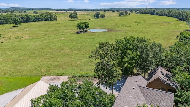 69125 E 252nd Rd, Wyandotte, OK 74370 - aerial view of property and surrounding area