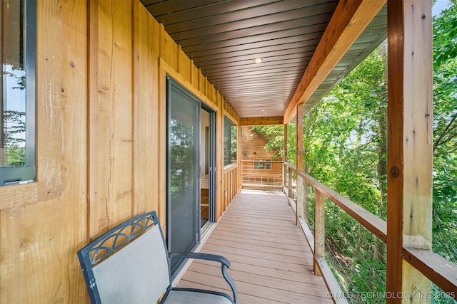 69125 E 252nd Rd, Wyandotte, OK 74370 - view of deck