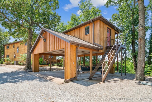 69125 E 252nd Rd, Wyandotte, OK 74370 - surrounding community featuring stairs