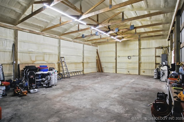 27719 S 610th Rd, Bunch, OK 74931 - view of garage