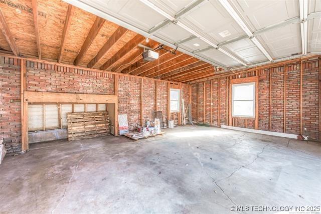 1531 S Florence Ave, Tulsa, OK 74104 - garage with a garage door opener
