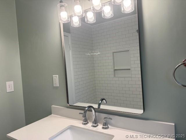 5321 S Owasso Ave, Tulsa, OK 74105 - bathroom featuring vanity