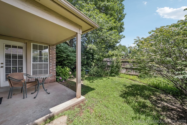 5117 E 89th St, Tulsa, OK 74137 - view of yard featuring a patio area