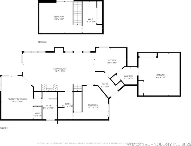 5117 E 89th St, Tulsa, OK 74137 - view of room layout