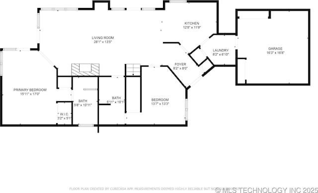 5117 E 89th St, Tulsa, OK 74137 - view of home floor plan