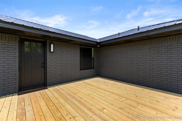 16355 County Road 1586, Ada, OK 74820 - view of wooden deck